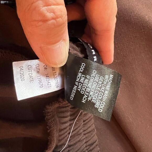 Torrid Brown Twill Tapered Pants 1 - Picture 8 of 9